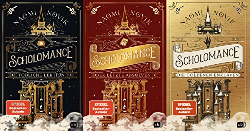 Die Scholomance-Reihe Band 1-3 plus 1 exklusives Postkartenset